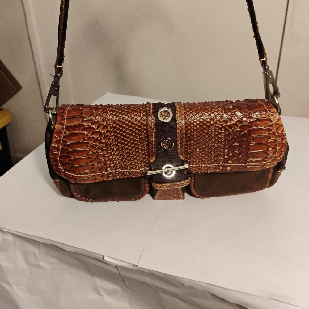 XXI Secolo Women's Y2K Python Embossed - Picture 13 of 16